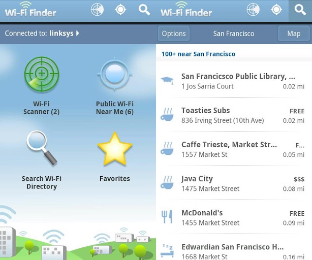 Wi-Fi Finder